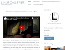 Tablet Screenshot of linusgallery.com